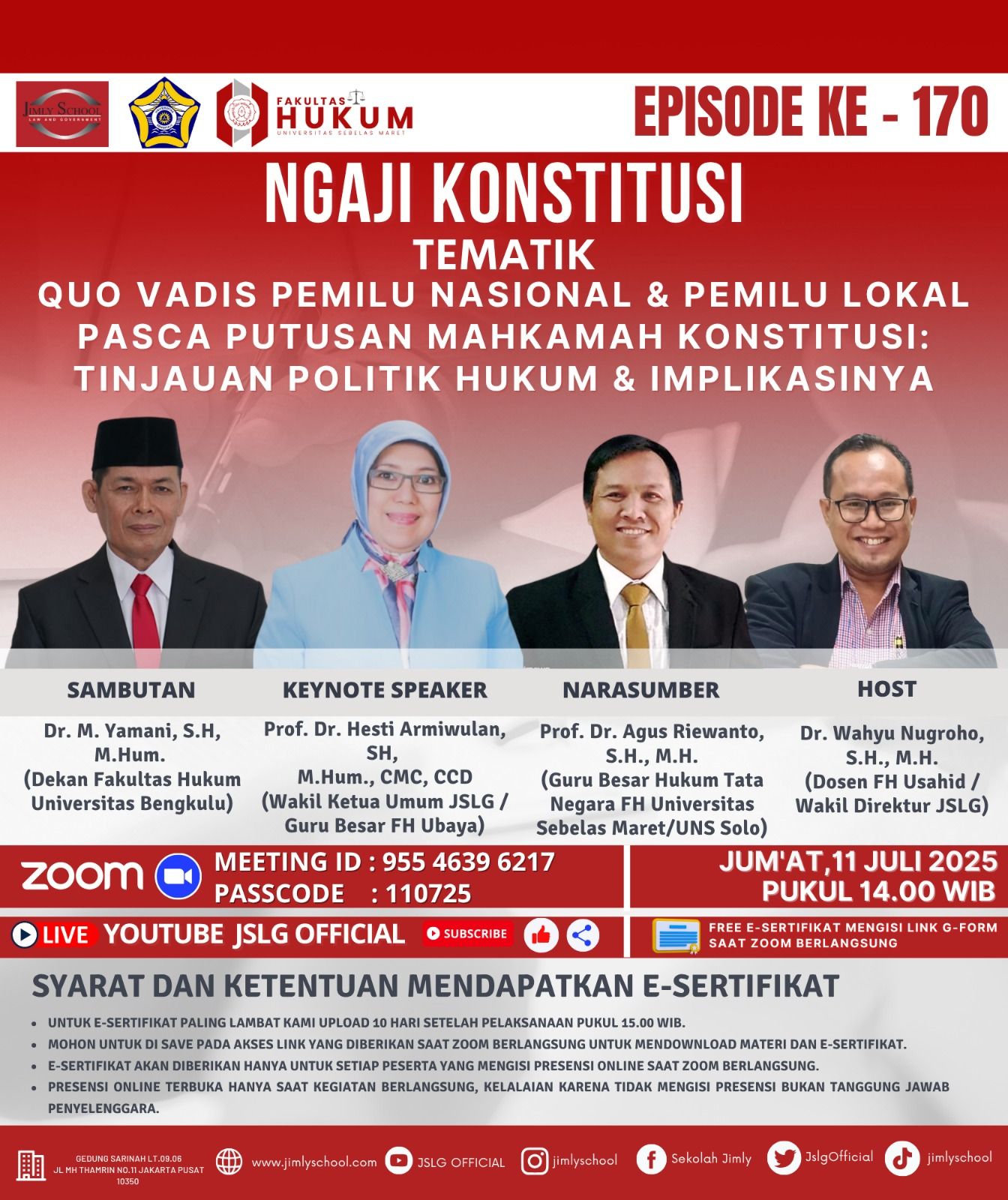 Quo Vadis Pemilu Nasional & Pemilu Lokal Pasca Putusan Mahkamah Konstitusi: Tinjauan Politik Hukum & Implikasinya